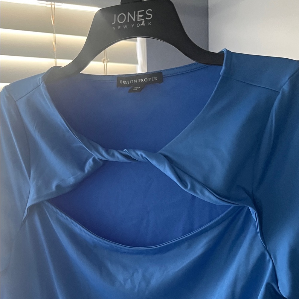 Boston Proper Blue Women's Top